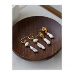 Baroque Pearl Retro Earrings