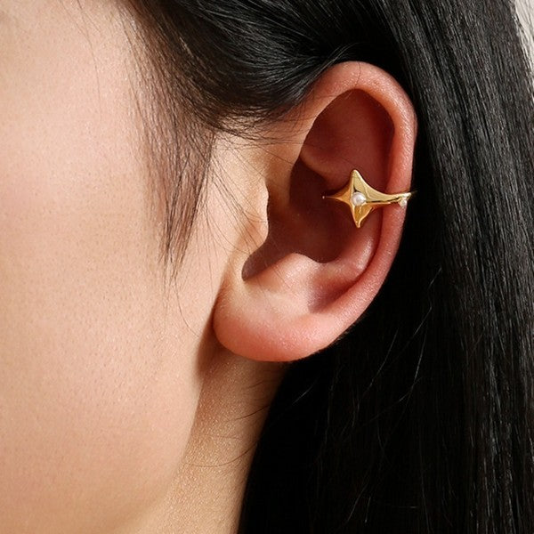 fashionable exquisite star shaped earring