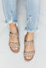 Women's Qupid Braided Open Toe Slippers