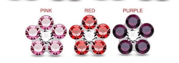 CZ Flower Nose Bone - 3 color choices-1